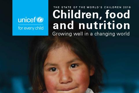 Cover photo for UNICEF State of the World's Children Report 2019