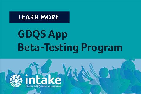 Cover of GDQS App Beta Testing Overview Doc